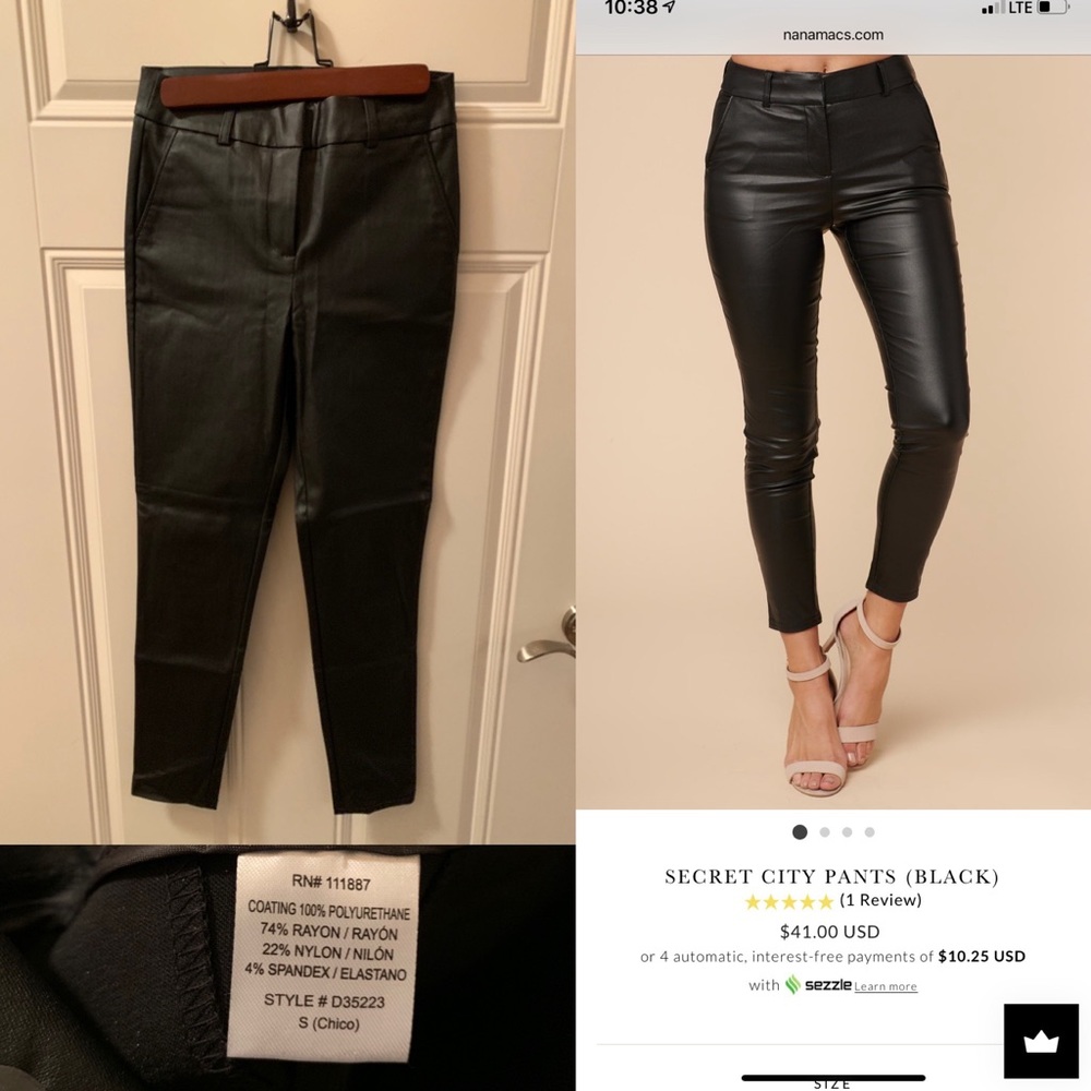 Nanamacs secret city pants